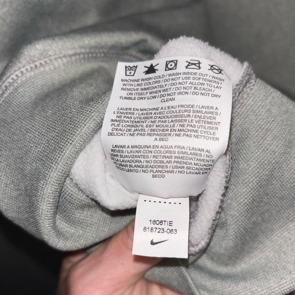 Vikings NIKE Gray Hoodie Size S - Picture 5 of 5